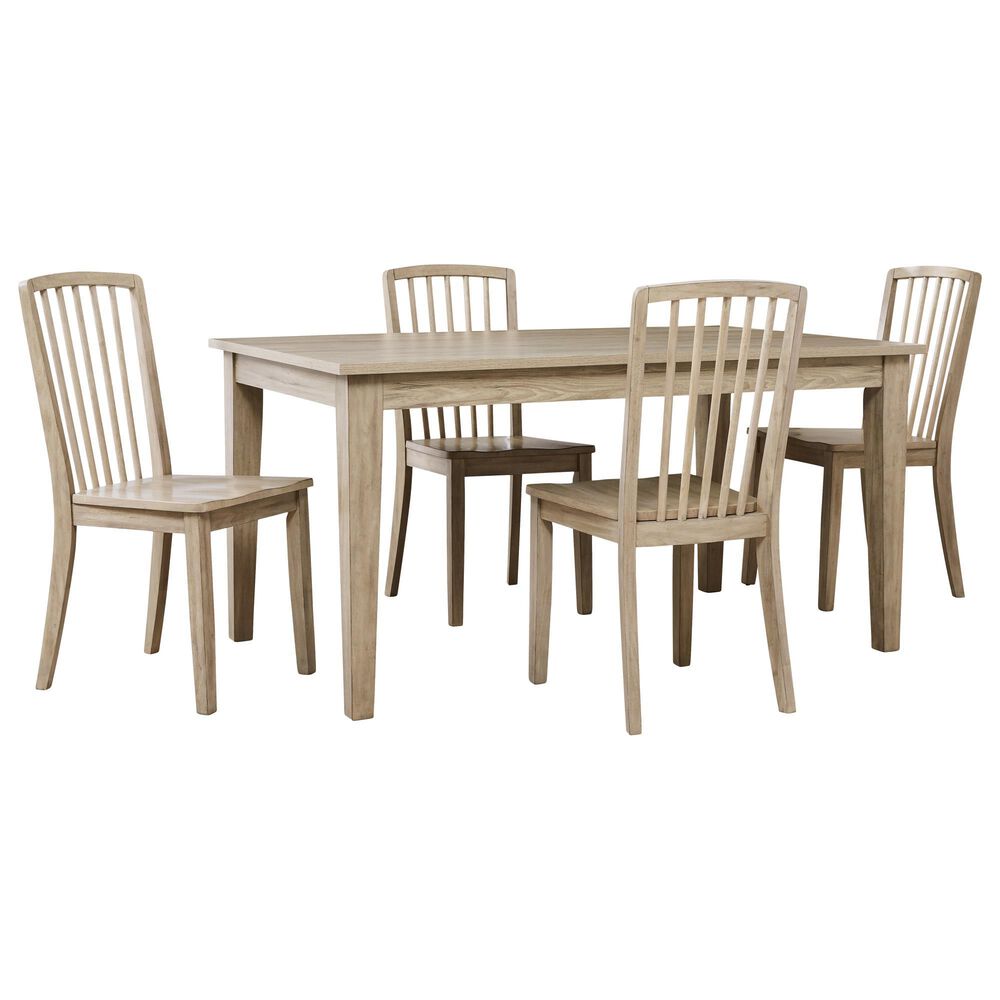 Ashley Gleanville Dining Table in Light Brown - Table Only, , large