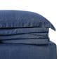 Pem America Brooklyn Loom 4-Piece Queen Sheet Set in Navy, , large