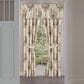 J. Queen New York Estelle 84" x 41" Window Panel Pair in Coral, Rose and Cream, , large