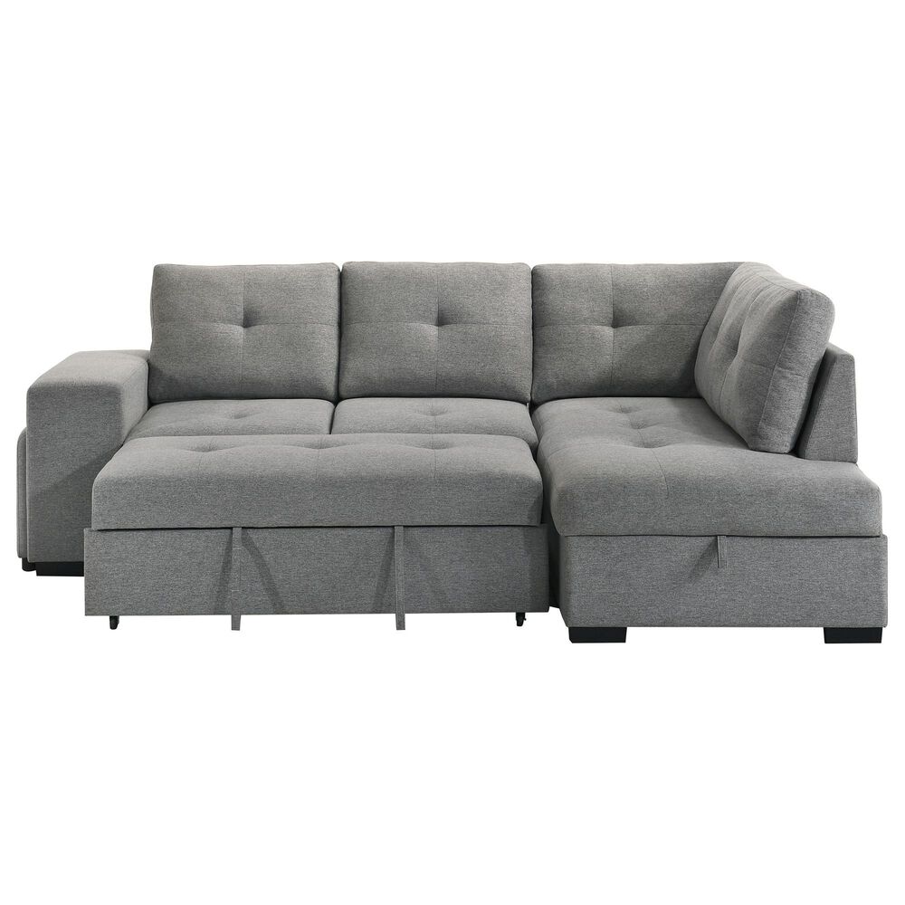 Coaster Roanne Loveaseat in Grey, , large