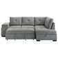 Coaster Roanne Loveaseat in Grey, , large
