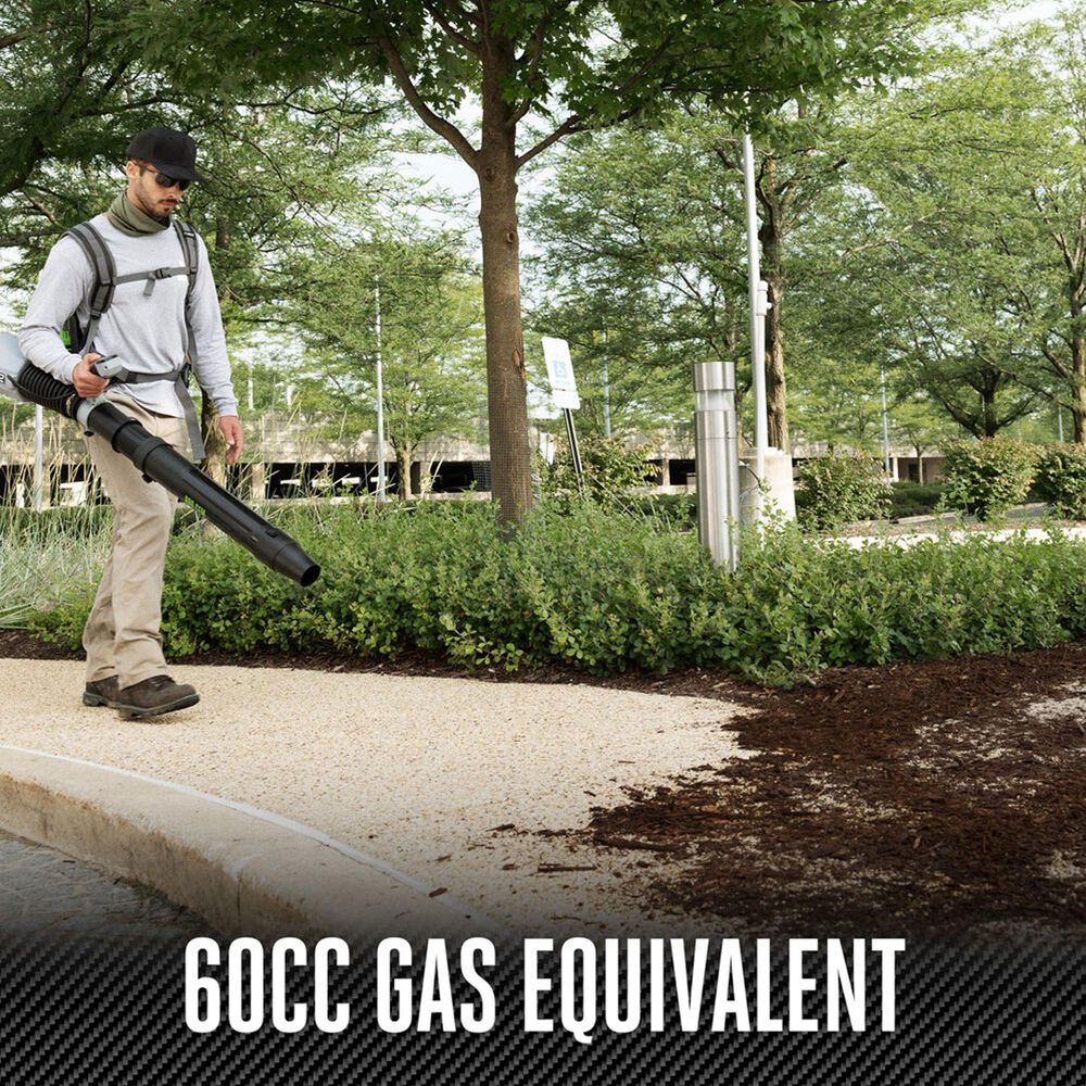 EGO 56V 800 CFM Commercial Backpack Blower with Peak Power in Gray and Black, , large