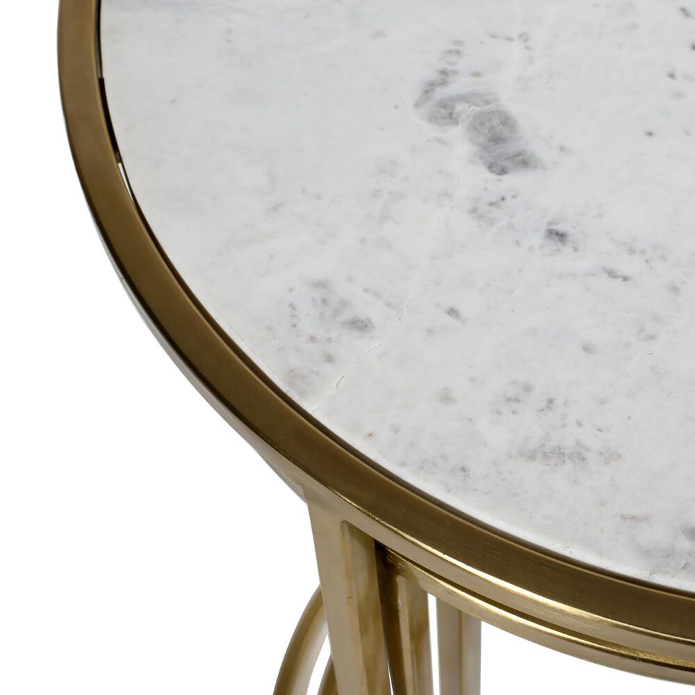 Waltham Global Archive Nesting Tables in Riviera Gold &#40;Set of 3&#41;, , large