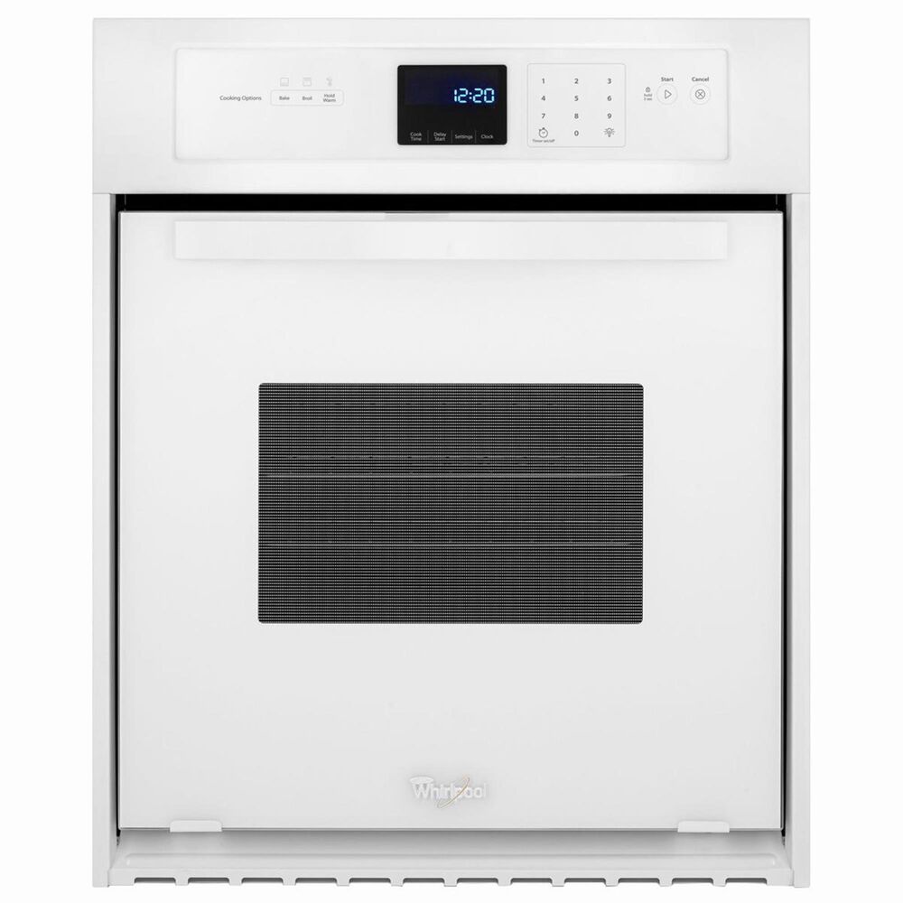 Whirlpool 24" 3.1 Cu. Ft. Single Wall Oven in White, , large
