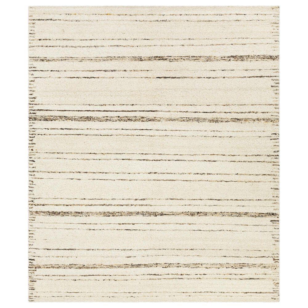 Surya Machu Picchu 8" x 10" Ivory, Tan, Black, Yellow and Light Beige Area Rug, , large