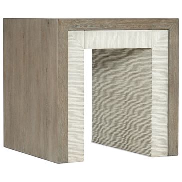 Hooker Furniture Serenity Skipper End Table in Gray Wash, , large