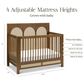 DaVinci Eloise 4-in-1 Convertible Crib in Natural Walnut, , large