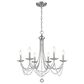 Golden Lighting Mirabella 6-Light Chandelier in Pewter, , large