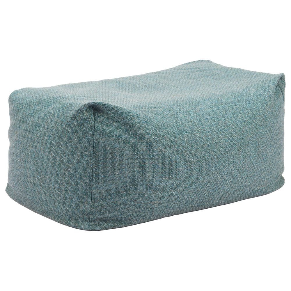 Zuo Modern Aroz Outdoor Ottoman in Green, , large