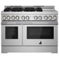 JennAir 48" Gas Professional Range with Infused Griddle in Stainless Steel, , large