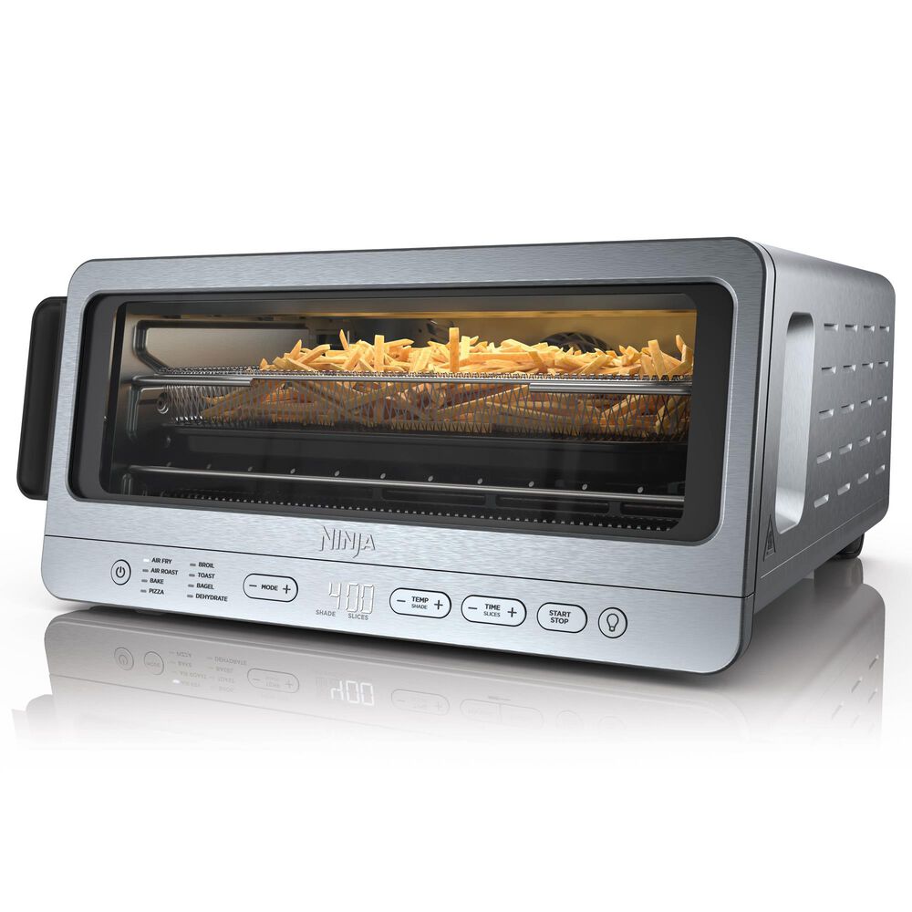 Ninja Flip Toaster Oven and Air Fryer in Stainless Steel and Black, , large