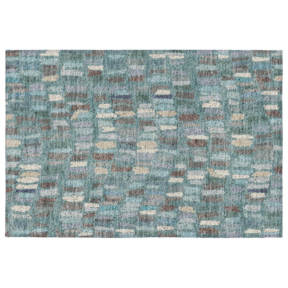 Dalyn Rug Company Kenner KN5 Teal 2"6" x 3"10" Area Rug, , large