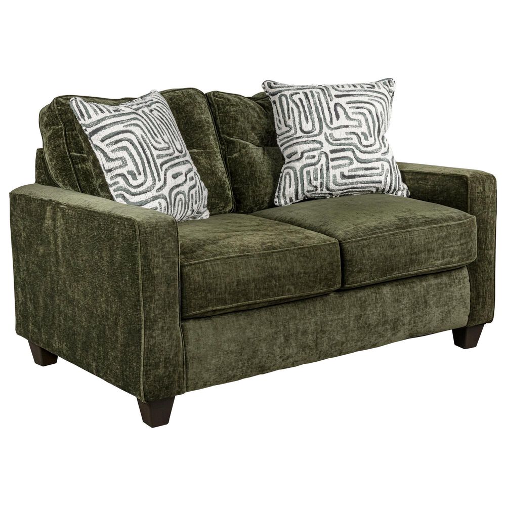 Southaven Braves Stationary Loveseat in Olive, , large