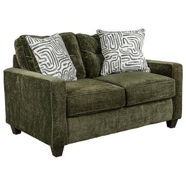 Southaven Braves Stationary Loveseat in Olive, , large