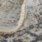 Feizy Kaia 3" x 10" Navy and Beige Runner, , large