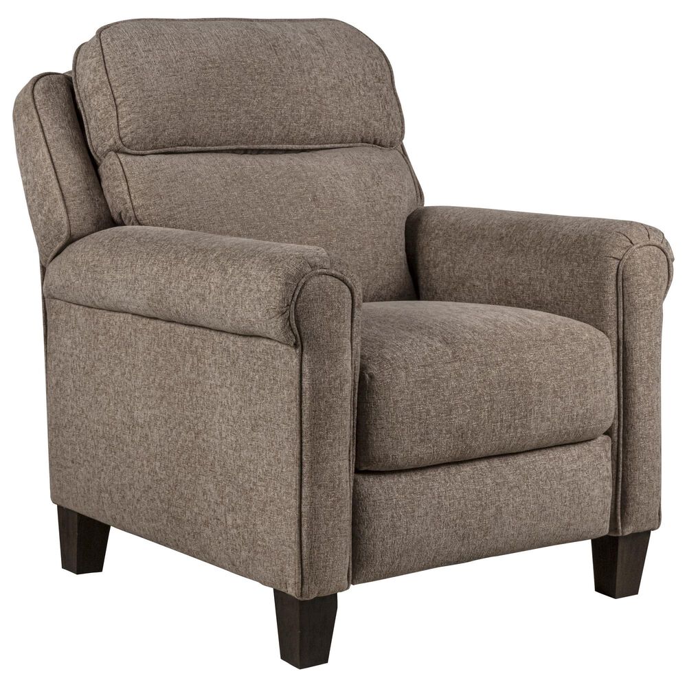 Homestead Furniture Llc Bridgewater High Leg Power Recliner with Power Headrest in Vixen Peat, , large