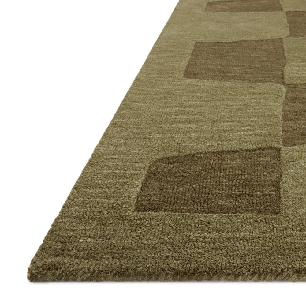 Loloi Craven Green and Olive 5' x 7'6" Area Rug, , large