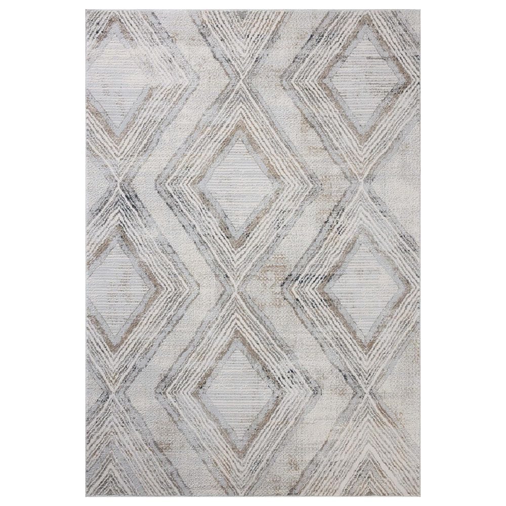 Loloi Hollis Mist and Natural 9"2" x 13" Area Rug, , large