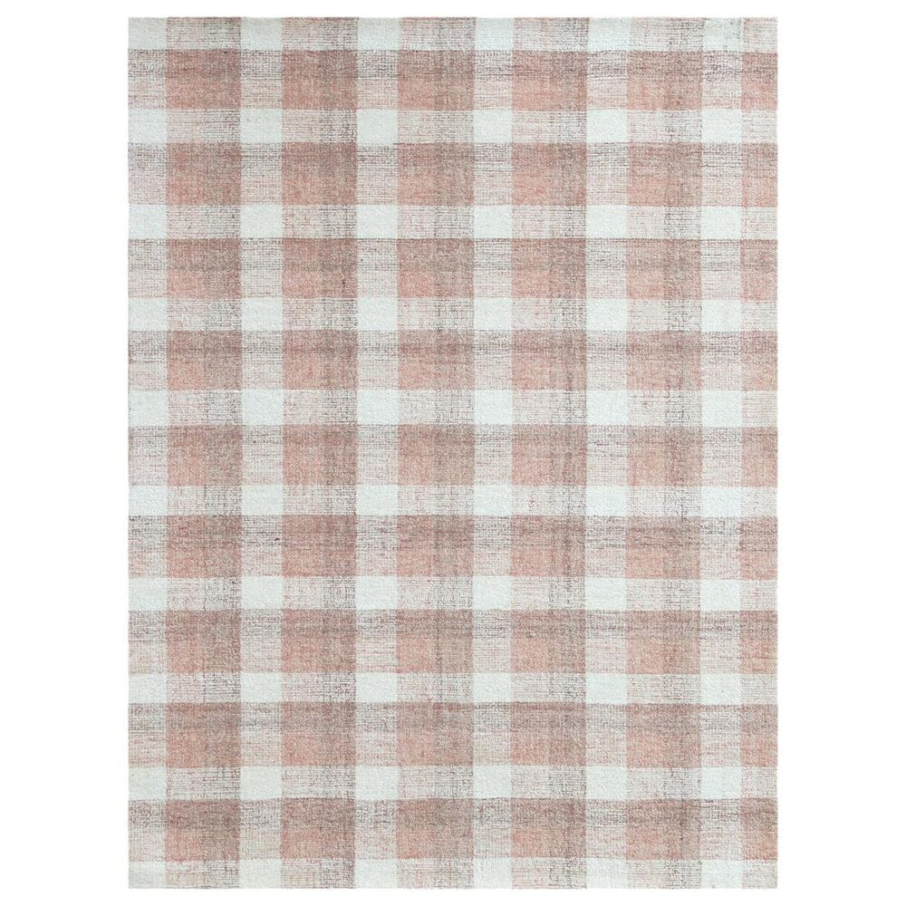 Amer Rugs Tartan 5" x 7"6" Rose Gold Area Rug, , large