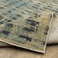 Oriental Weavers Reed RE07B 9"10" x 12"10" Beige and Blue Area Rug, , large