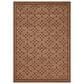 Chris Loves Julia x Loloi Judy 7"9" x 9"9" Natural and Spice Area Rug, , large