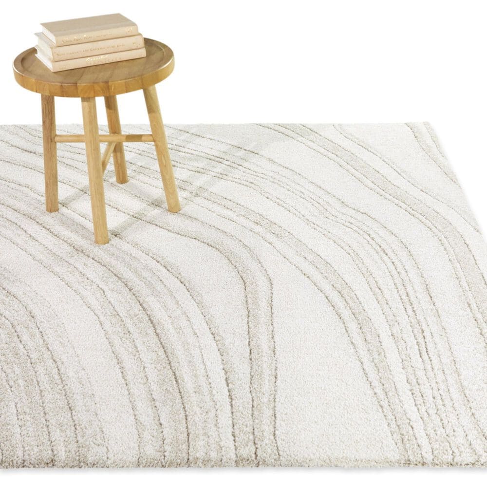 Balta Rugs Dune Mervyn Cream 5'3" x 7' Area Rug, , large
