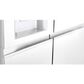 LG 27.2 Cu. Ft. Side-by-Side Refrigerator with Smooth Touch Ice Dispenser in Smooth White, , large