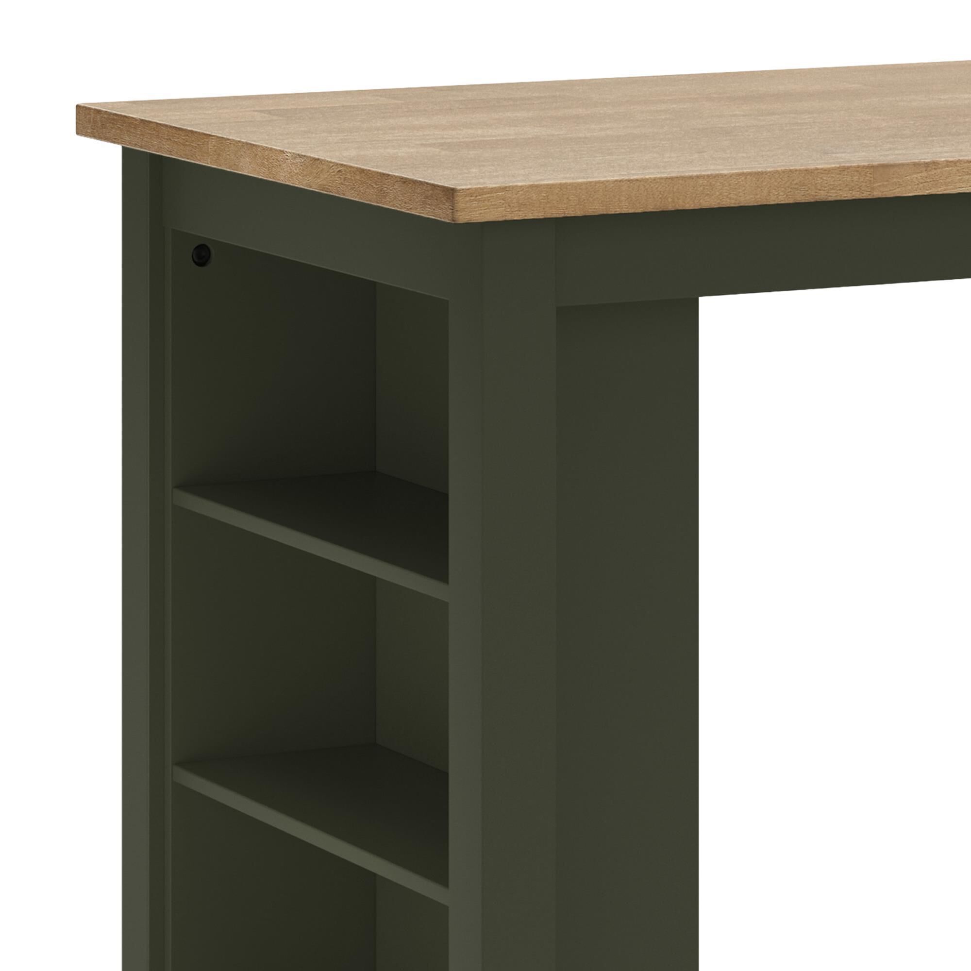 Ashley Gesthaven Counter Height Table in Natural and Green Ashley Gesthaven Counter Height Table in Natural and Green