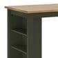 Ashley Gesthaven Counter Height Table in Natural and Green - Table Only, , large