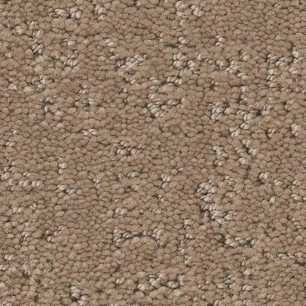 Shaw Canvas Comfort Blue Carpet in Falling Leaves, , large