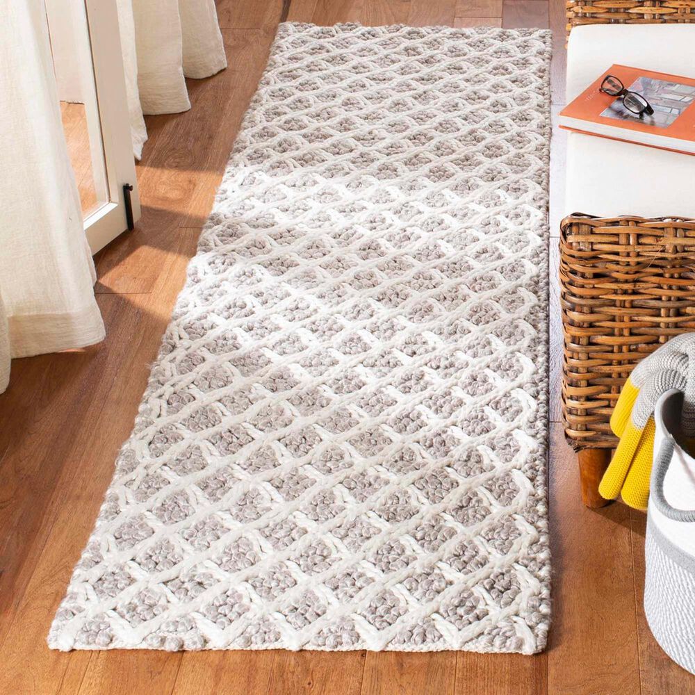 Safavieh Natura 2&#39;3&quot; x 8&#39; Ivory and Beige Runner, , large