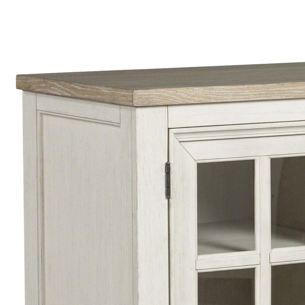 Ashley Shaybrock 3-Piece Queen Bedroom Set in Antique White and Brown, , large