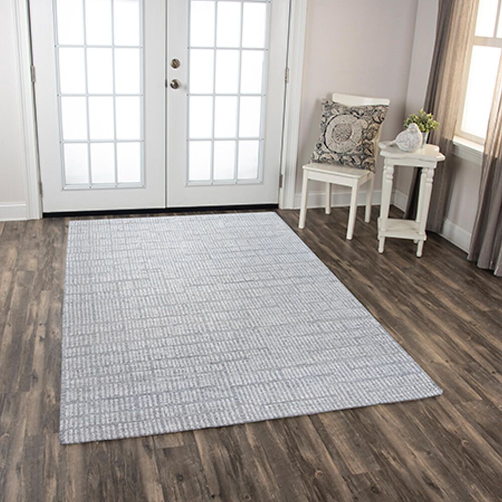 RIZZY Taylor TAY872 7&#39;9&quot; x 9&#39;9&quot; Gray Area Rug, , large