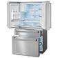 Thor Kitchen 21.6 Cu. Ft. Professional French Door Refrigerator with Ice and Water Dispenser in Stainless Steel, , large