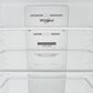 Whirlpool 12.9 Cu. Ft. Counter-Depth Wide Bottom-Freezer Refrigerator in Black, , large