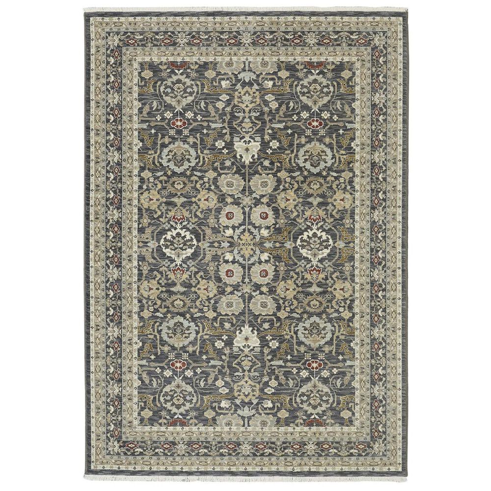 Karastan Manifesto Masque 38861-17010 9'4" x 12'9" Charcoal Area Rug, , large
