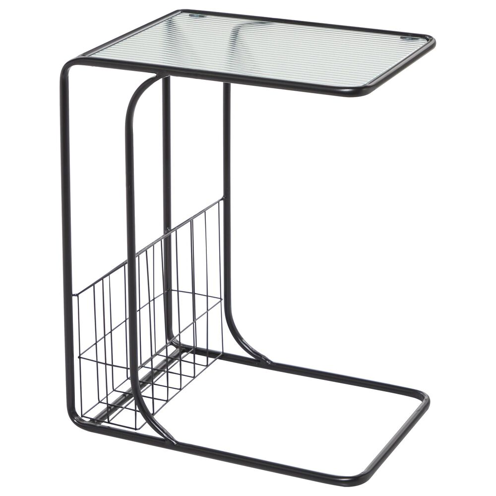 Uma Enterprises C Table Accent Table in Black, , large
