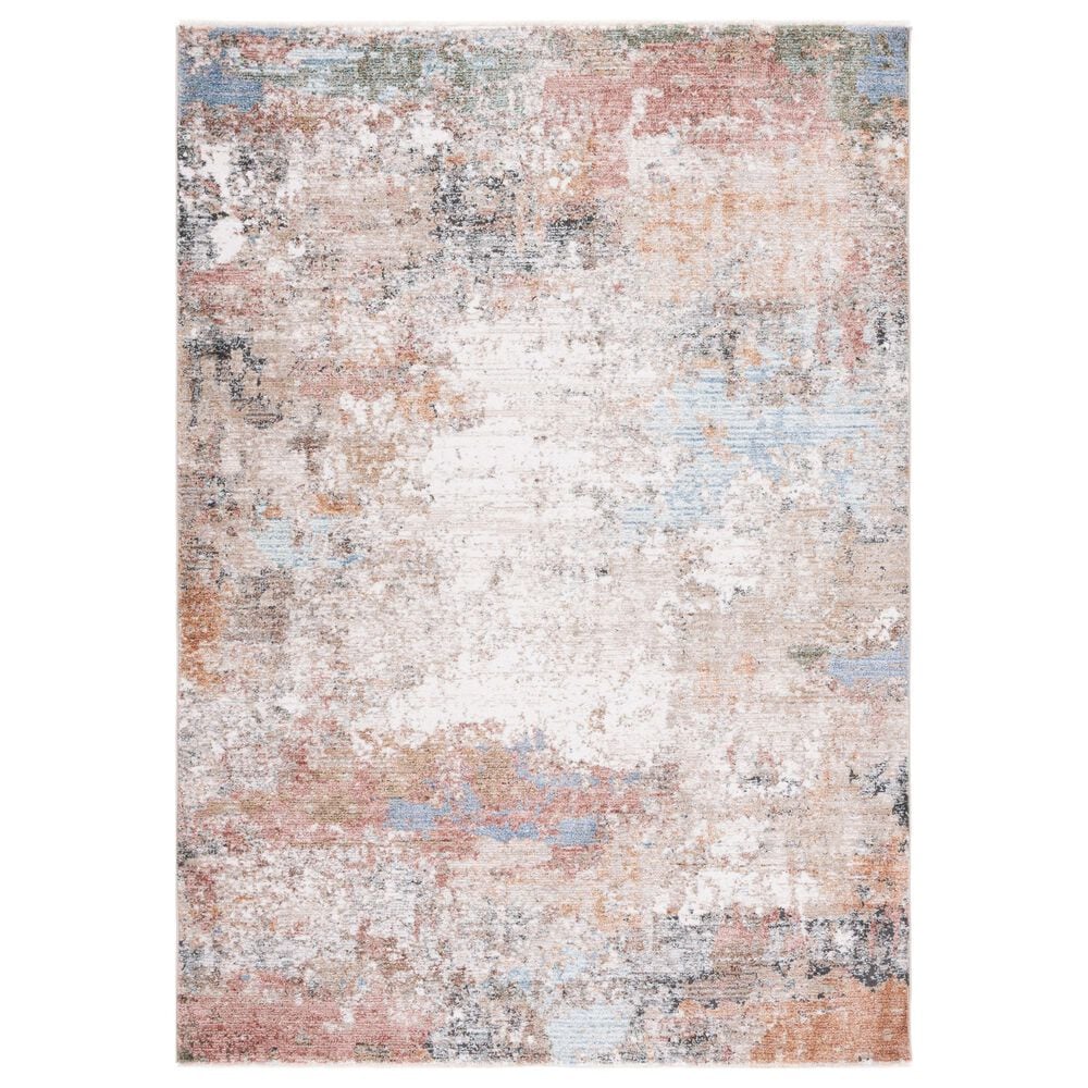 Safavieh Jasmine 4"5" x 6"5" Beige and Light Blue Area Rug, , large