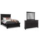 Riva Ridge Oxford 3-Piece Queen Storage Bedroom Set in Rubbed Black, , large