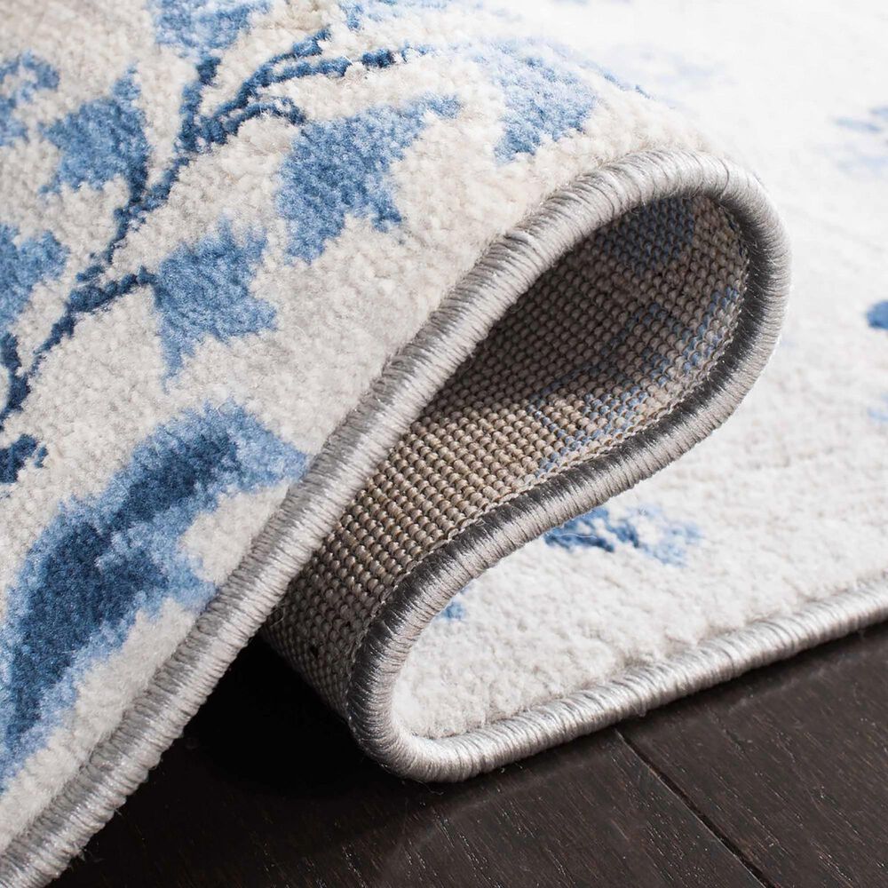 Safavieh Martha Stewart Damask 3&#39; x 5&#39; Cream and Blue Area Rug, , large