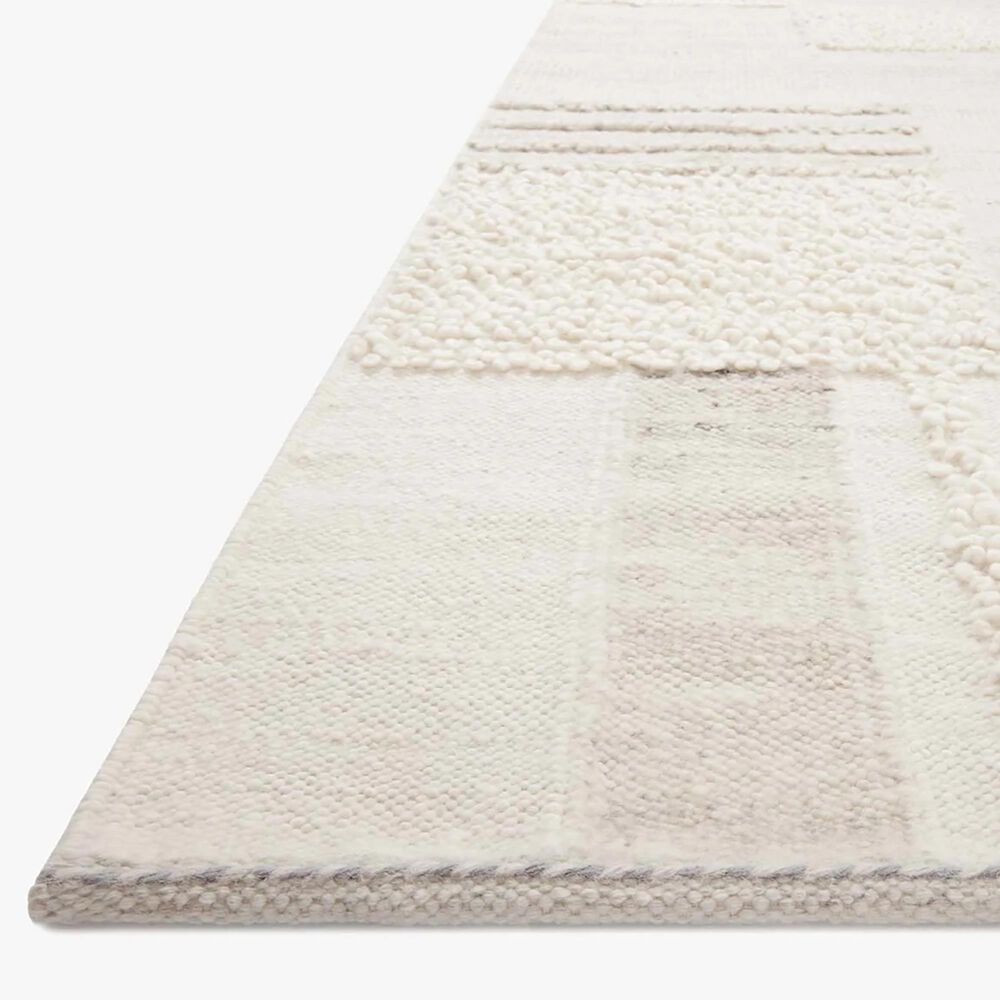 Loloi Manfred 7&#39;9&quot; x 9&#39;9&quot; Ivory and Pebble Area Rug, , large