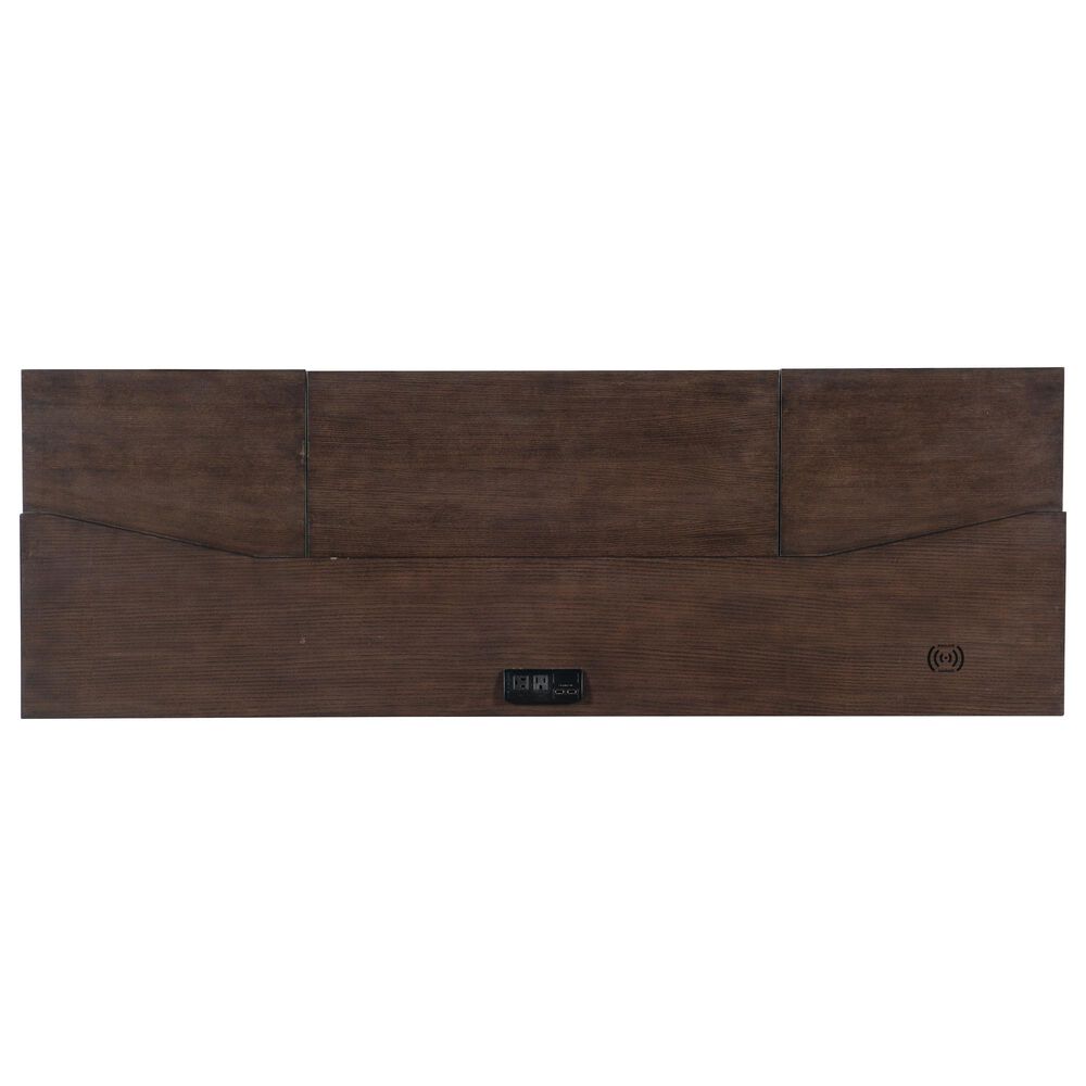 Hooker Furniture House Blend Credenza with Hutch in Dark Roast, , large