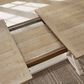 Ashley Trestle Dining Table and Chairs in Antique White and Brown, , large