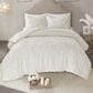 Hampton Park Laetitia 3-Piece Full/Queen Tufted Cotton Chenille Medallion Comforter Set in Off-White, , large