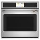Cafe 2-Piece Kitchen Package with 30" Smart Built-In Convection Single Wall Oven and 36" Touch Control Induction Cooktop in Stainless Steel, , large