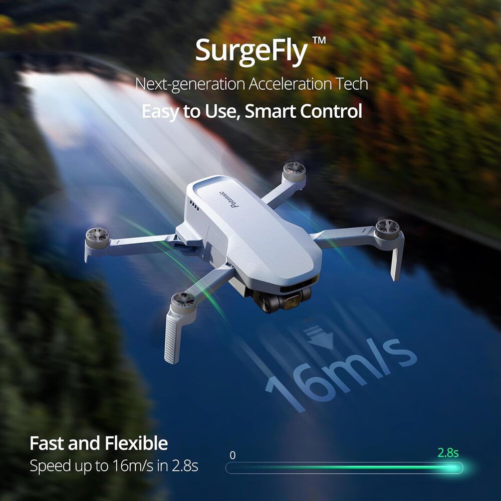 Potensic Atom SE GPS Drone with Expansion Kit with in Gray, , large