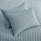 Levtex Cloud Waffle 2-Piece Twin/Twin XL Quilt Set in Chambray, , large