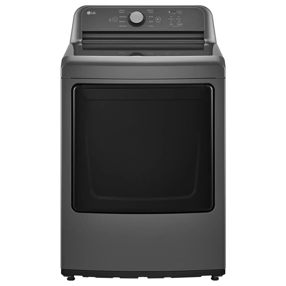 LG 4.1 Cu. Ft. Top Load Washer and 7.3 Cu. Ft. Gas Dryer Laundry Pair in Monochrome Grey, , large