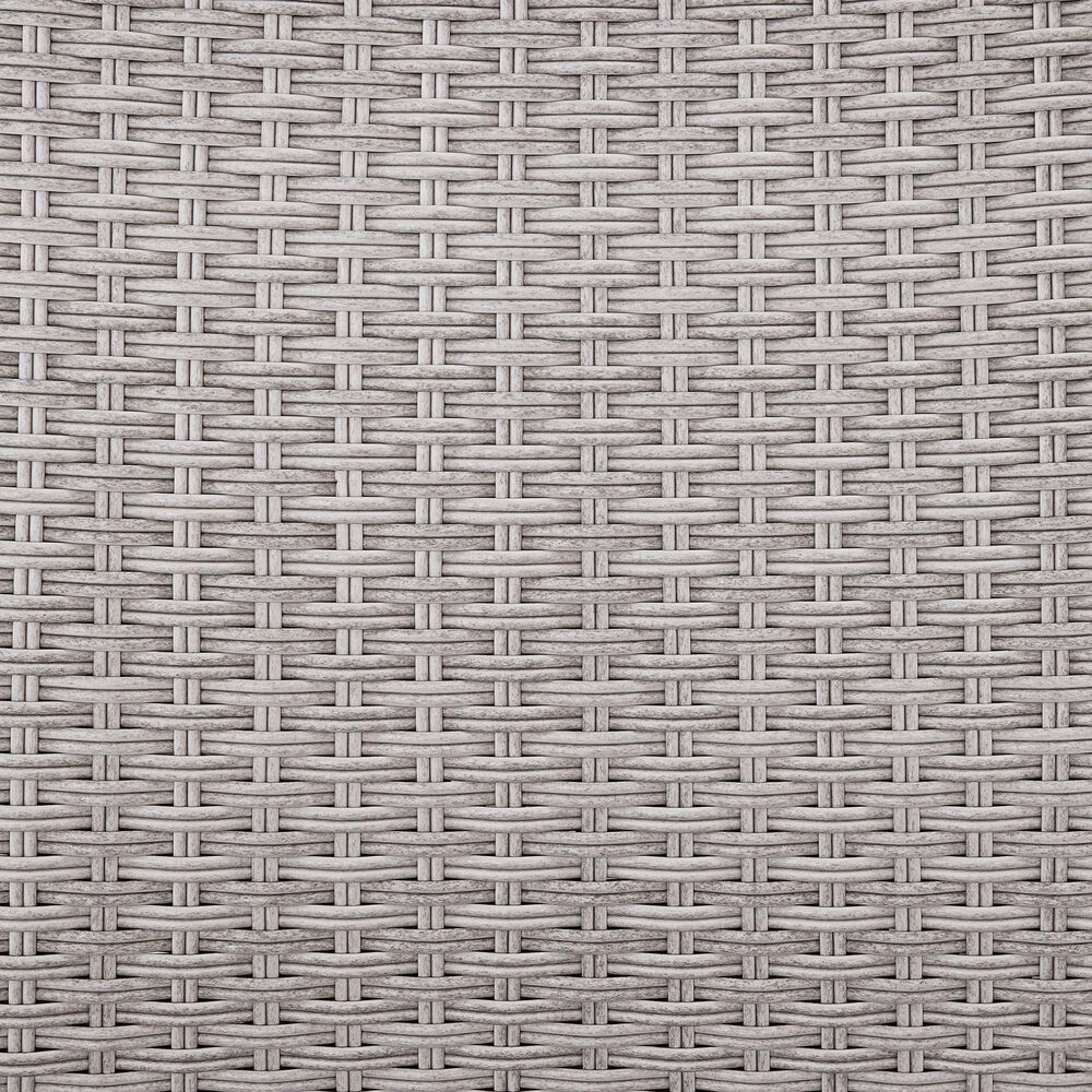 Ashley Half Moon Beach Patio Side Chair with Cushion in Gray (Set of 2), , large