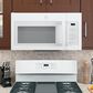 GE Appliances 1.6 Cu. Ft. Over The Range Microwave Oven with Recirculating Venting in White, , large